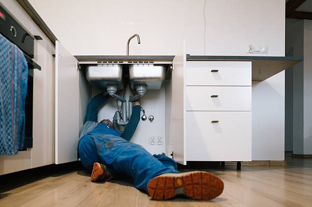 Professional Drain Cleaning technician working in Lexington, TN
